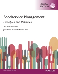 Foodservice Management: Principles and Practices, eBook, Global Edition